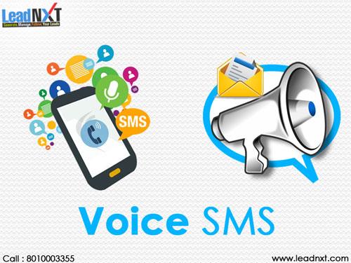 Voice SMS services for business outreach campaigns