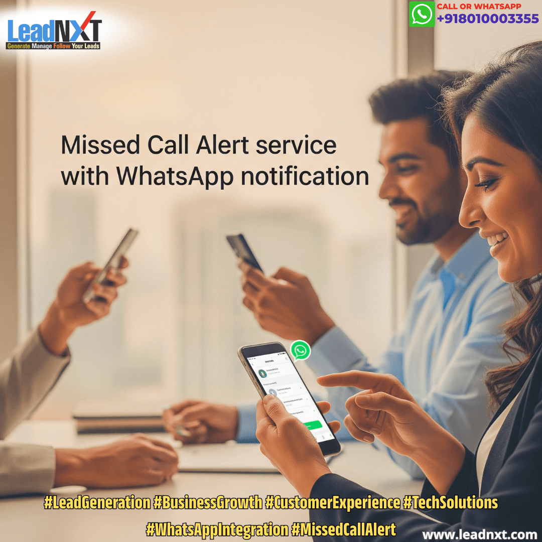 Missed Call Alert Service Price in India 2026: Complete Plans, Cost Breakdown, and Buying Guide - LeadNXT