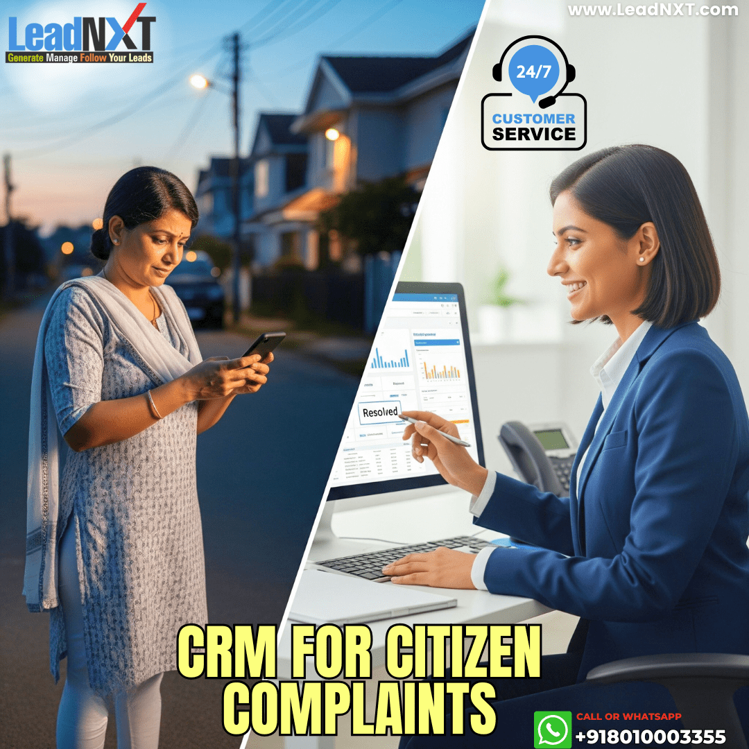Citizen Complaint CRM System for Government Departments in India: The Complete 2026 Guide - LeadNXT