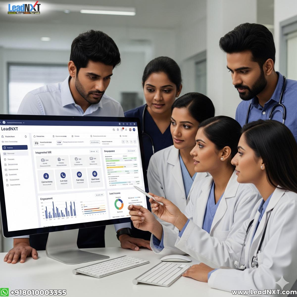 Best Healthcare CRM in India 2026: Top 10 Hospital and Clinic Software Compared - LeadNXT