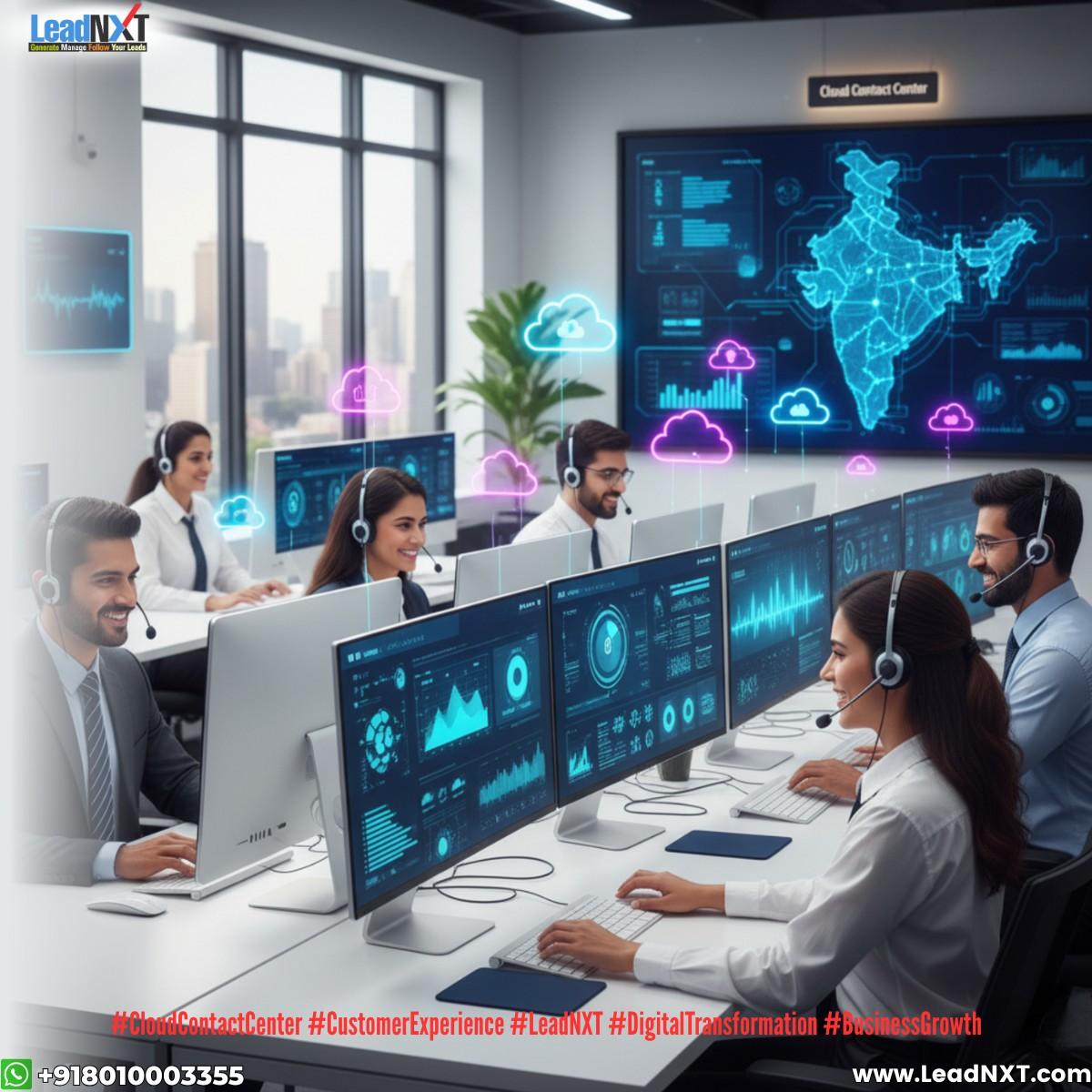 Cloud contact center solutions for Indian businesses