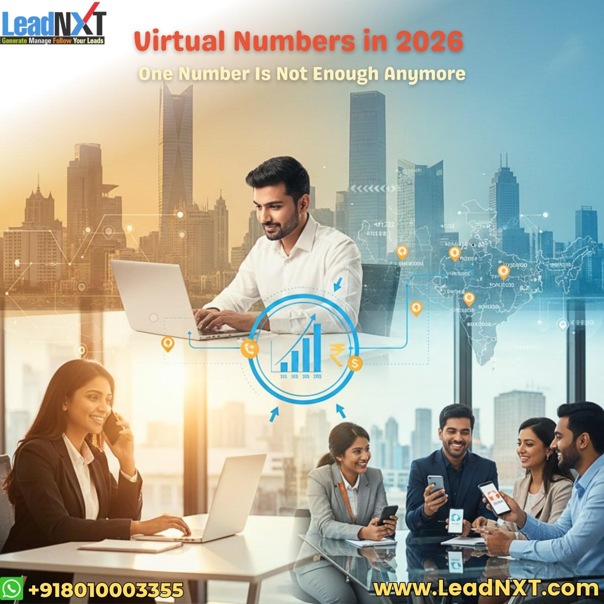 Virtual Phone Number Services India - LeadNXT