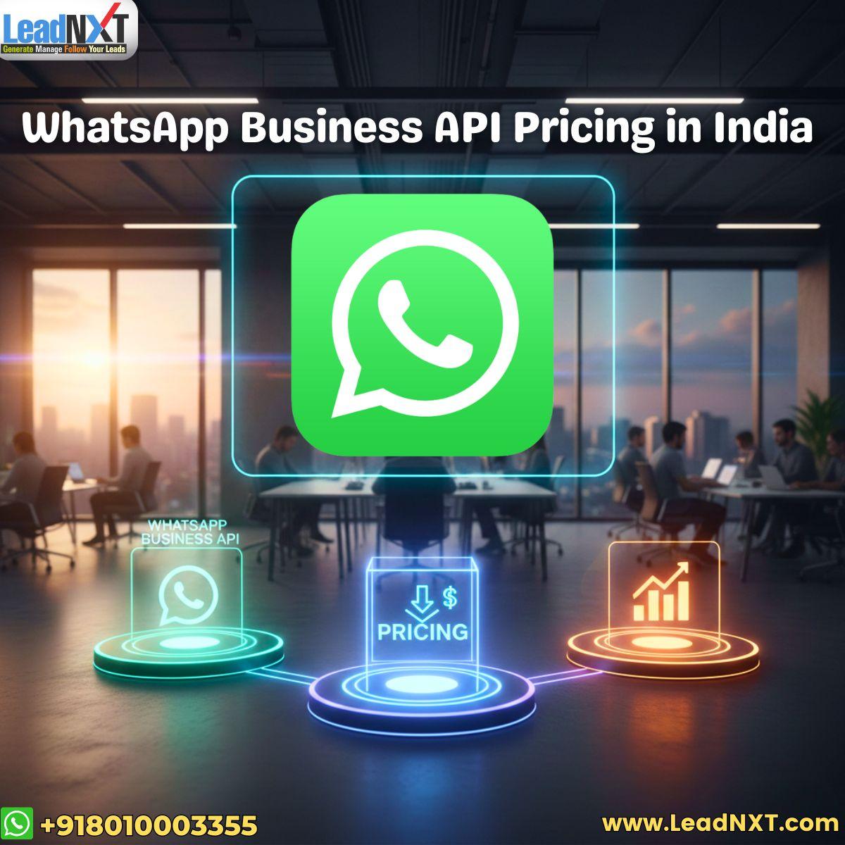 WhatsApp Business API Pricing in India 2026 - LeadNXT