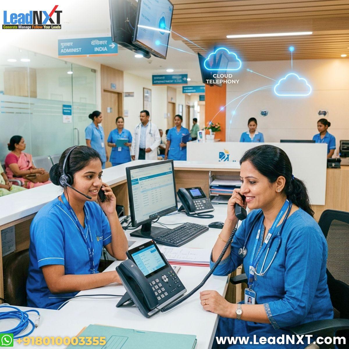Cloud Telephony for Healthcare Clinics & Hospitals in India - A Complete Guide