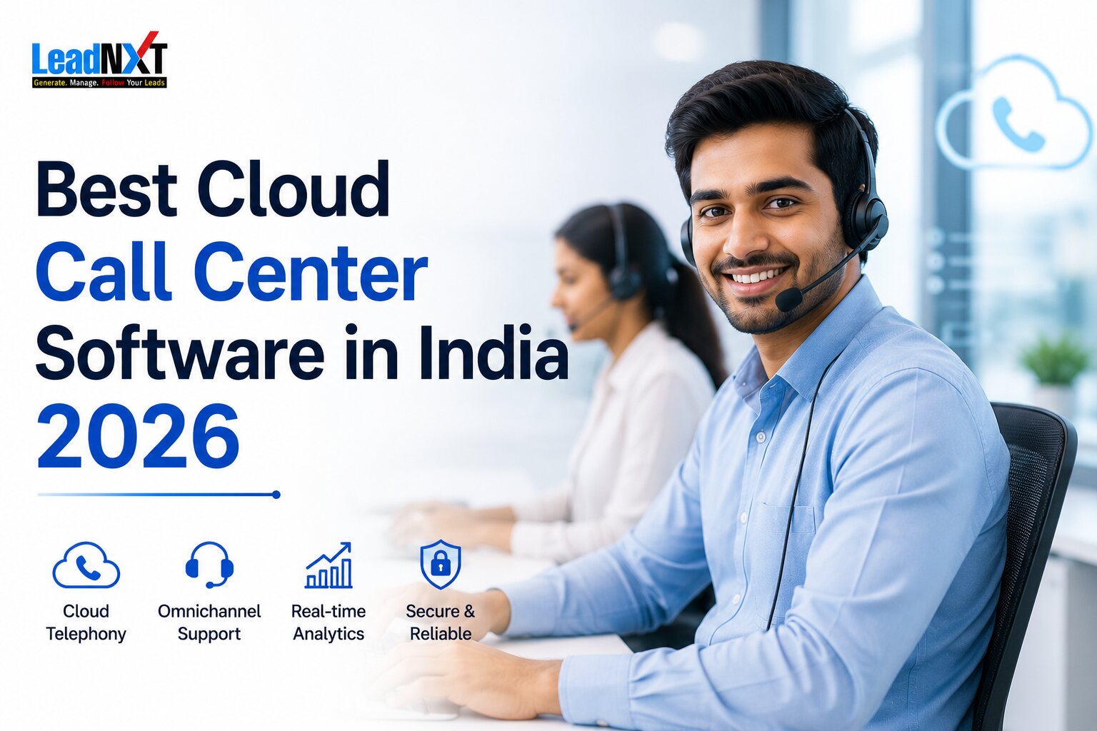 Cloud Call Center Software India 2026