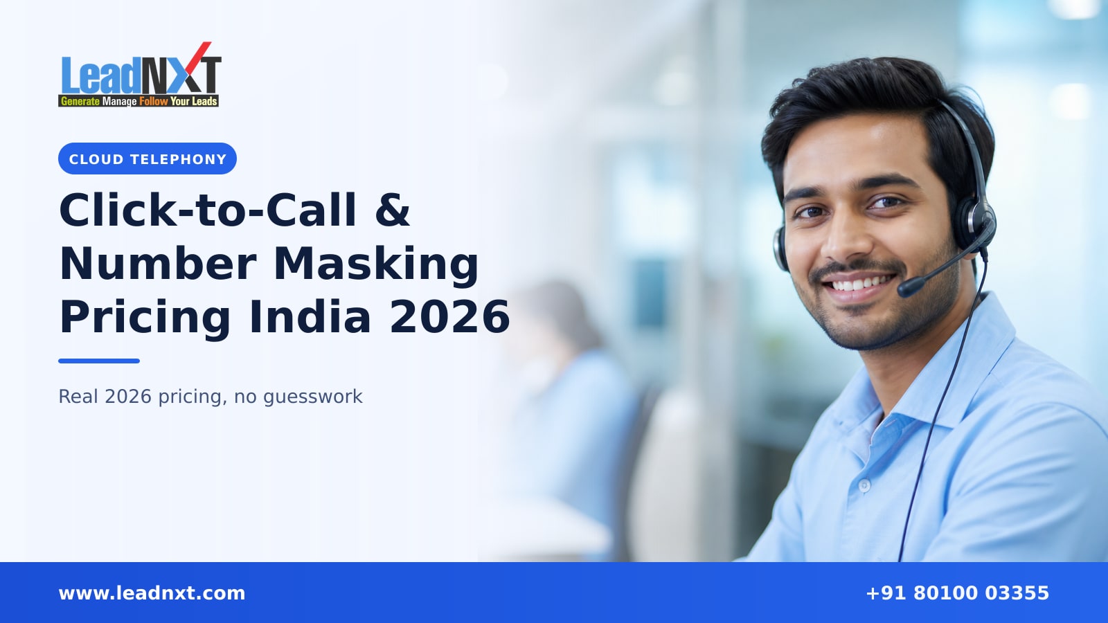 Click-to-Call & Number Masking Pricing India 2026