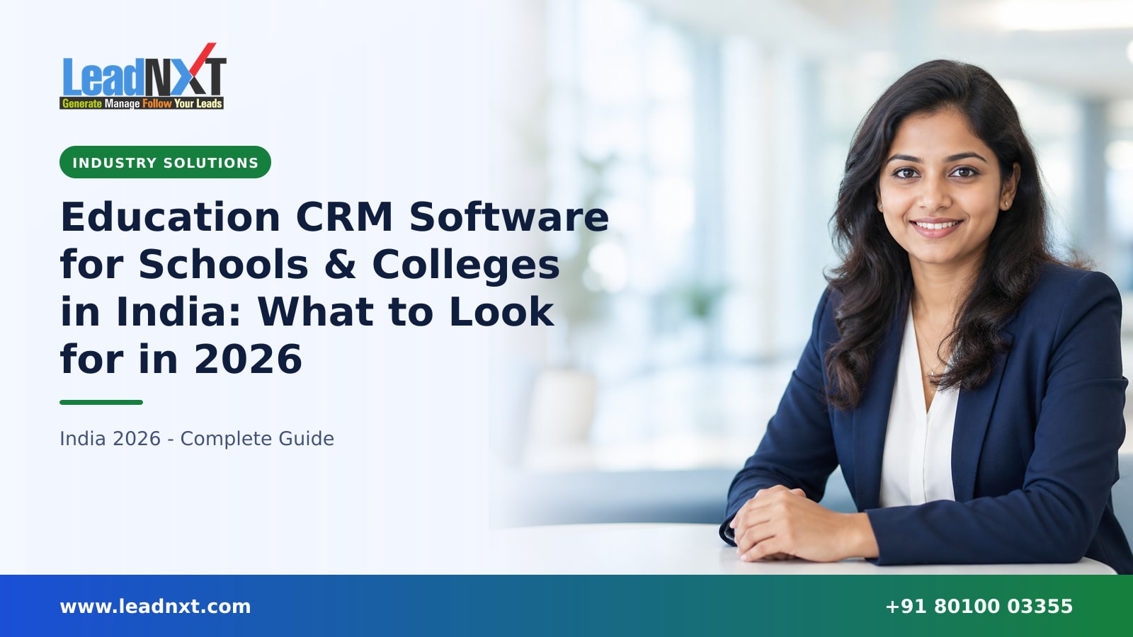 Education CRM Software for Schools & Colleges in India: What to Look for in 2026