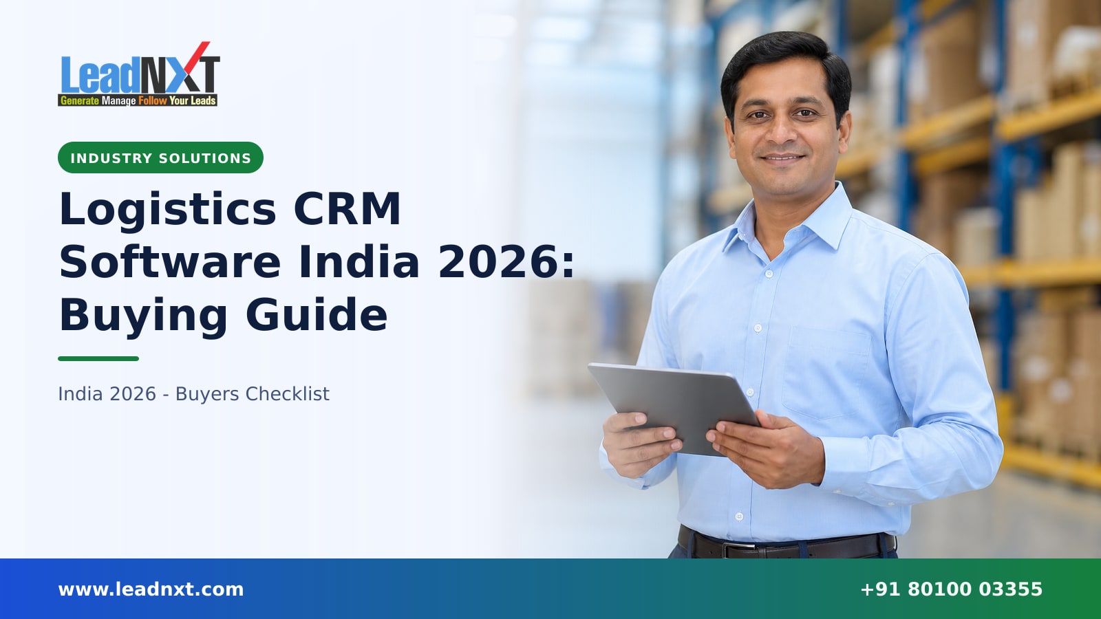 Logistics CRM Software India 2026: Buying Guide