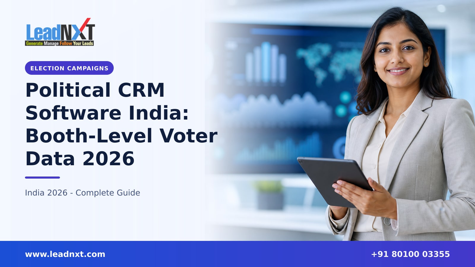 Political CRM Software India: Booth-Level Voter Data 2026