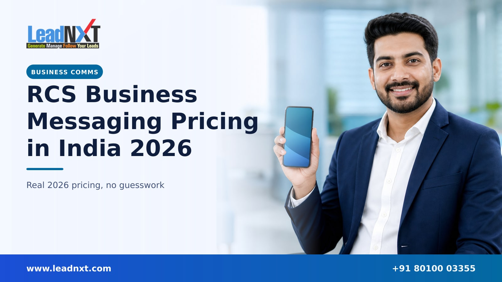 RCS Business Messaging Pricing in India 2026