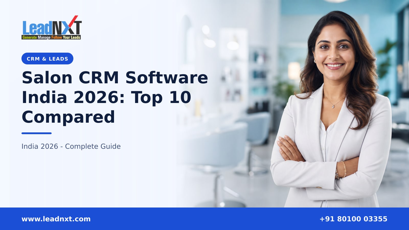 Salon CRM Software India 2026: Top 10 Compared