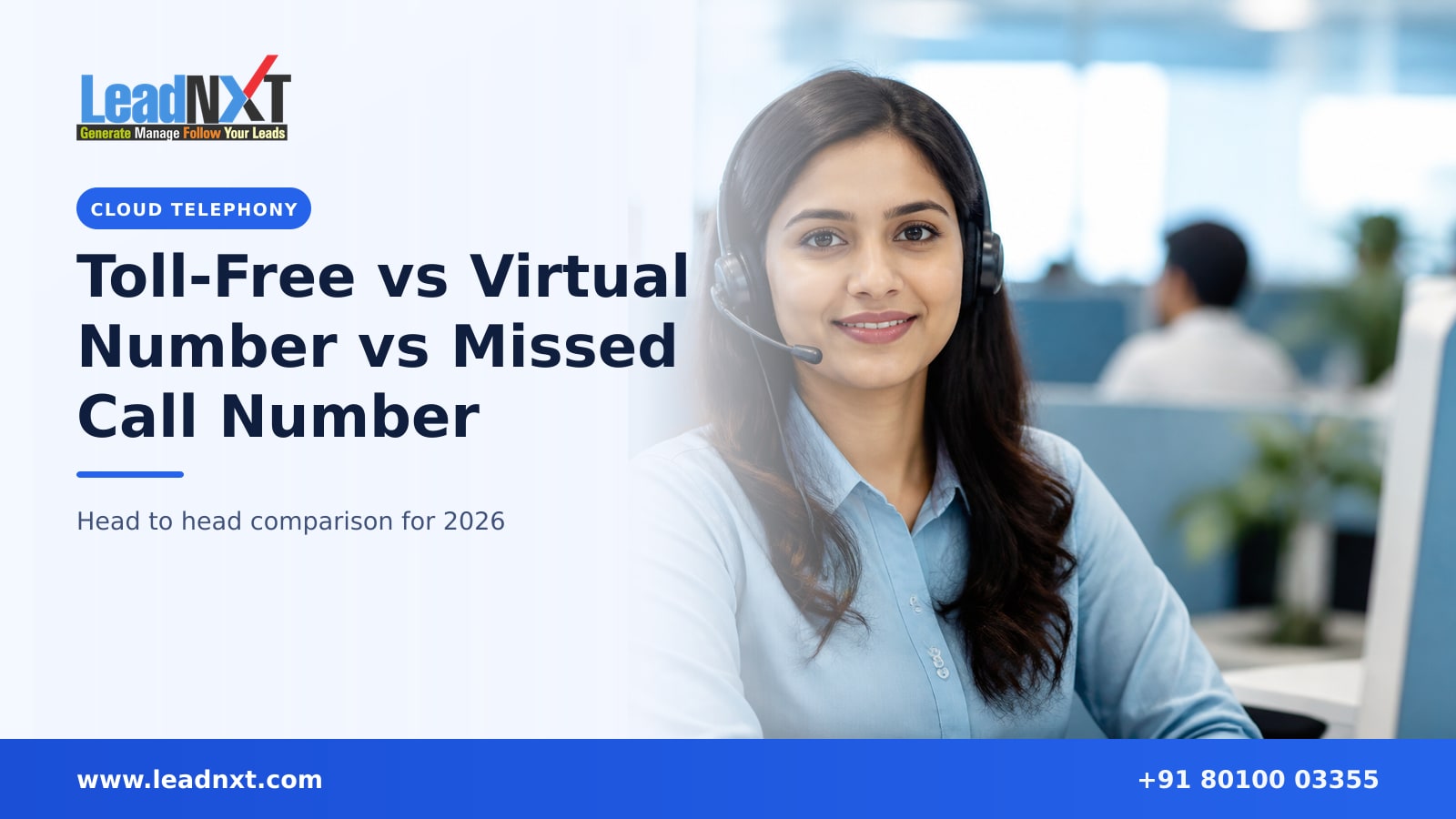 Toll-Free vs Virtual Number vs Missed Call Number